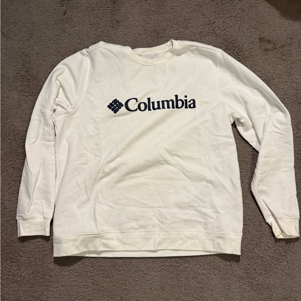 Columbia White crewneck size XL